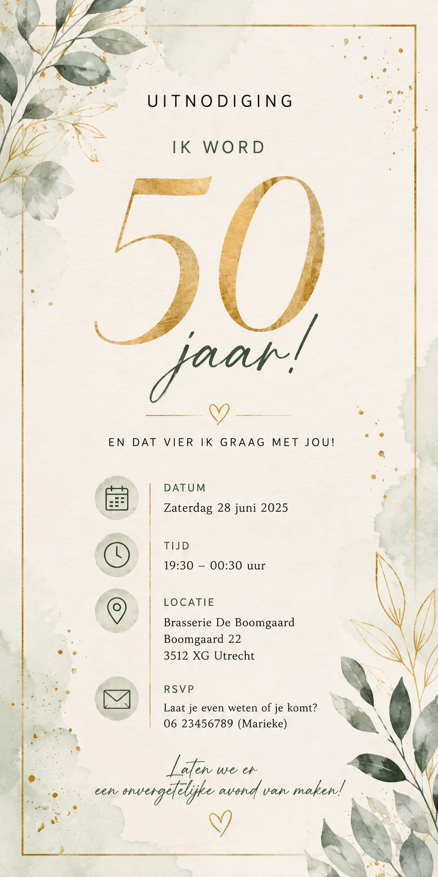 Botanisch 50 jaar